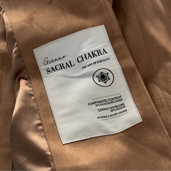 BY GIANNO Sacral chakra open back blazer - Picture 5 of 7